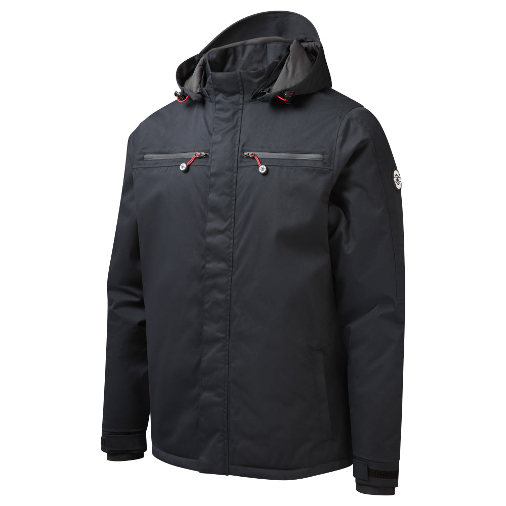 Men's Black Wanderer Performance Waterproof Jacket