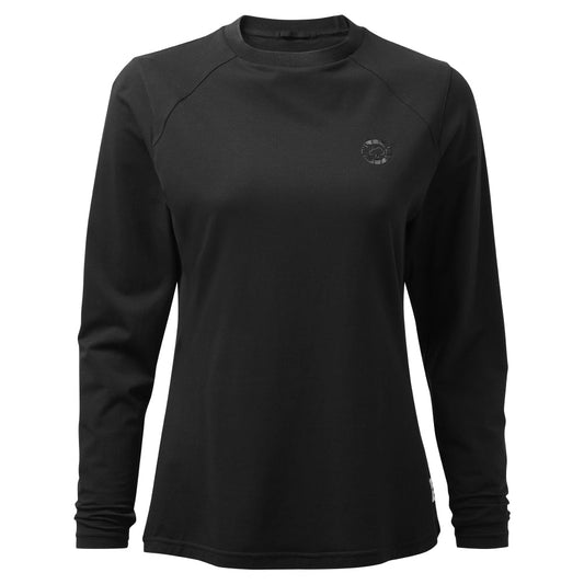 Women's Black Adventurer Long Sleeve Base Layer Top