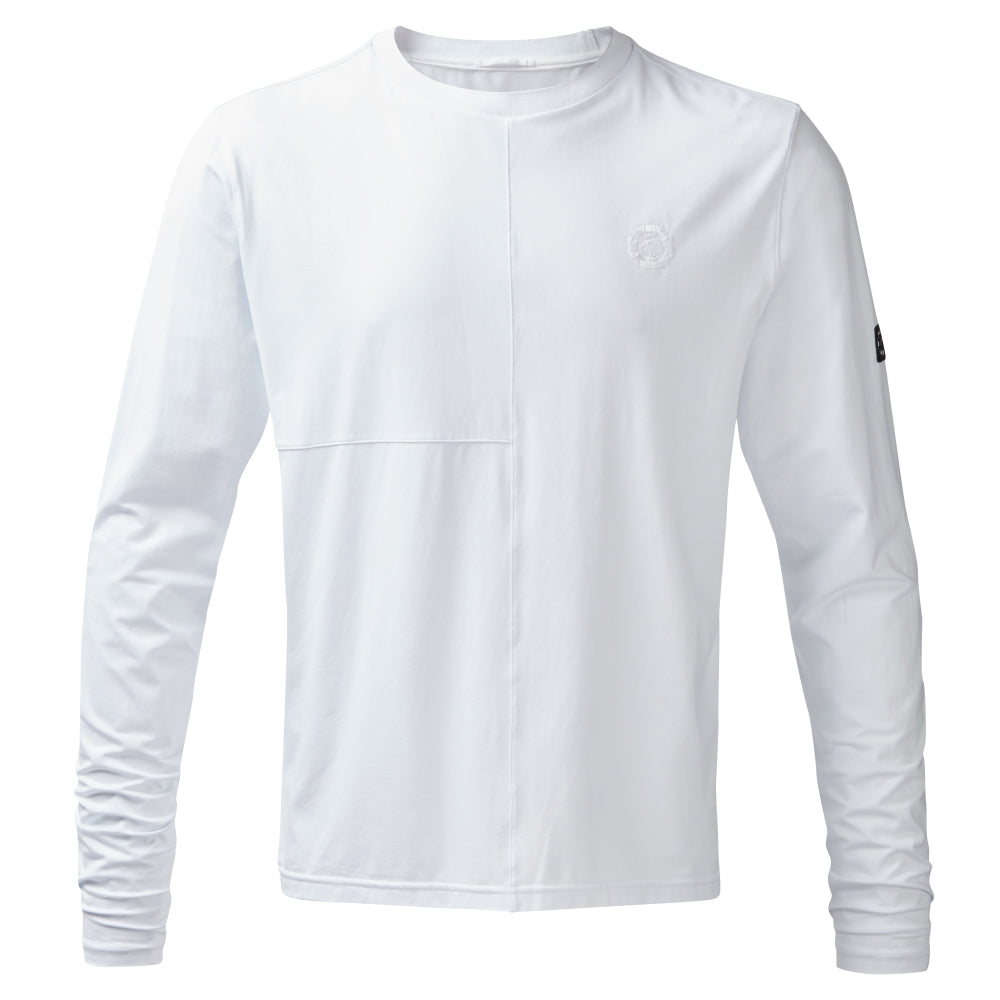 Men's White Adventurer Long Sleeve Base Layer Top