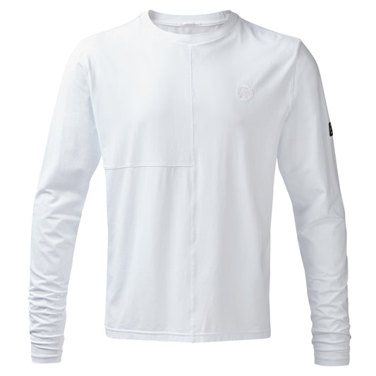 Men's White Adventurer Long Sleeve Base Layer Top