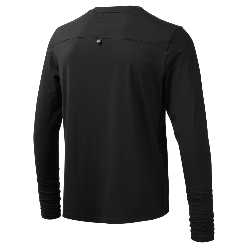 Men's Black Adventurer Long Sleeve Base Layer Top