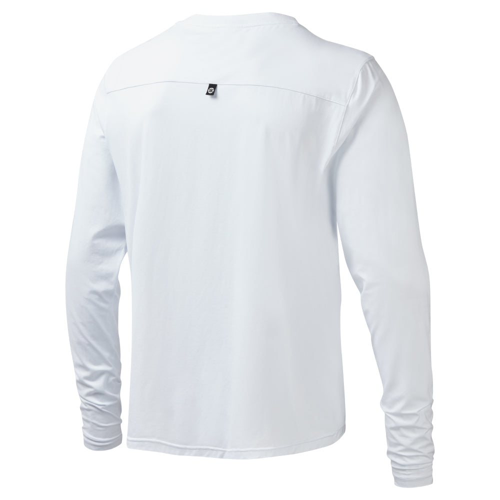 Men's White Adventurer Long Sleeve Base Layer Top
