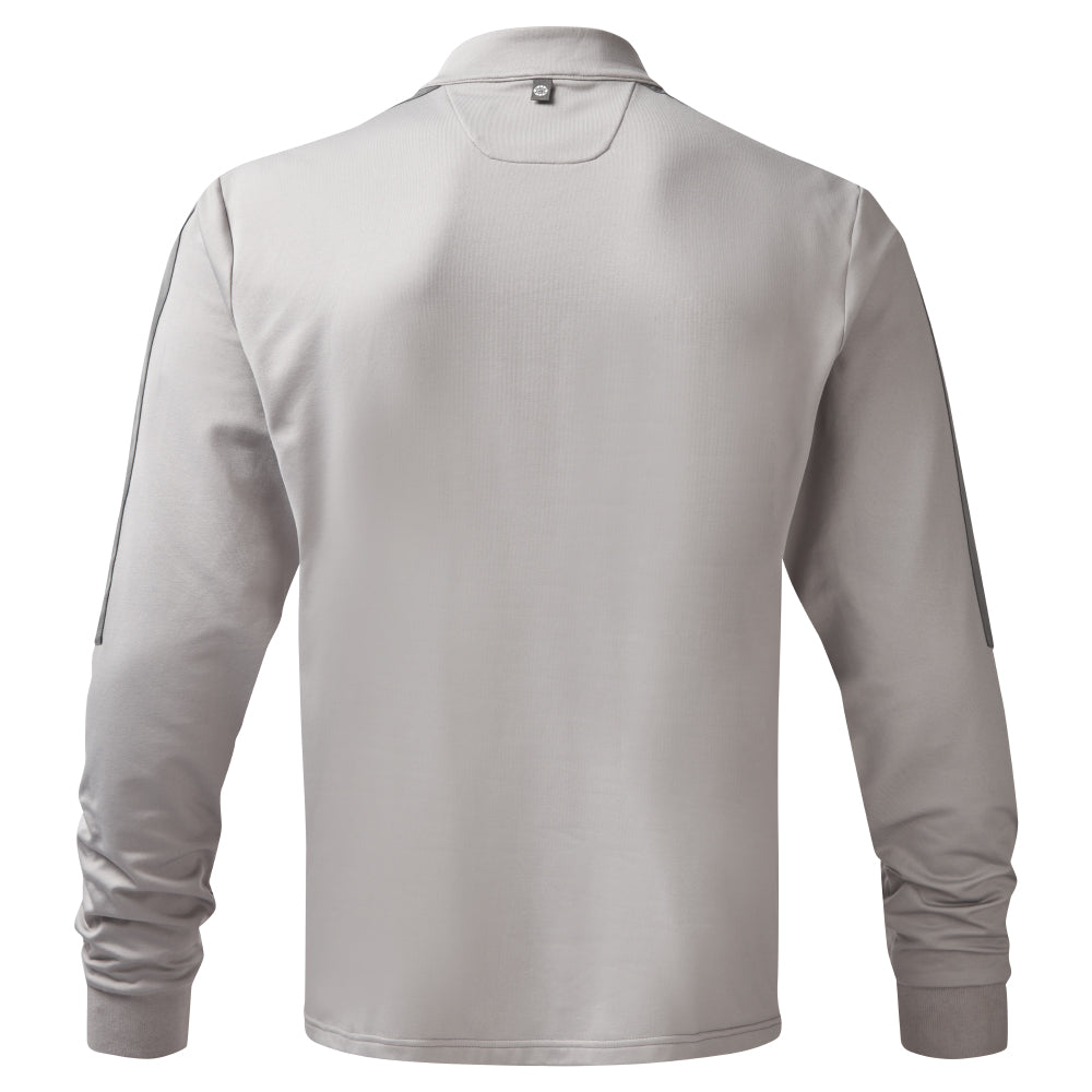 Men's Grey Explorer Midlayer Pullover Top