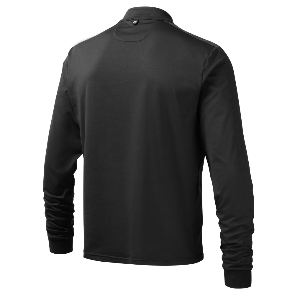 Men's Black Explorer Midlayer Pullover Top