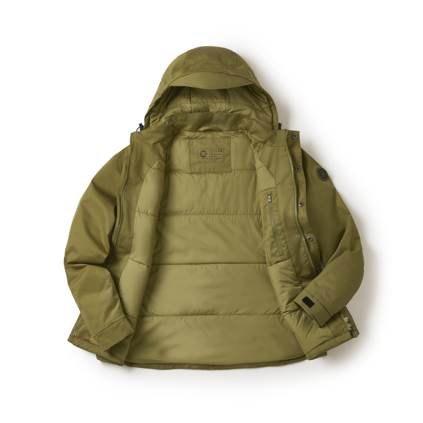 Women's Olive Wanderer Performance Waterproof Jacket