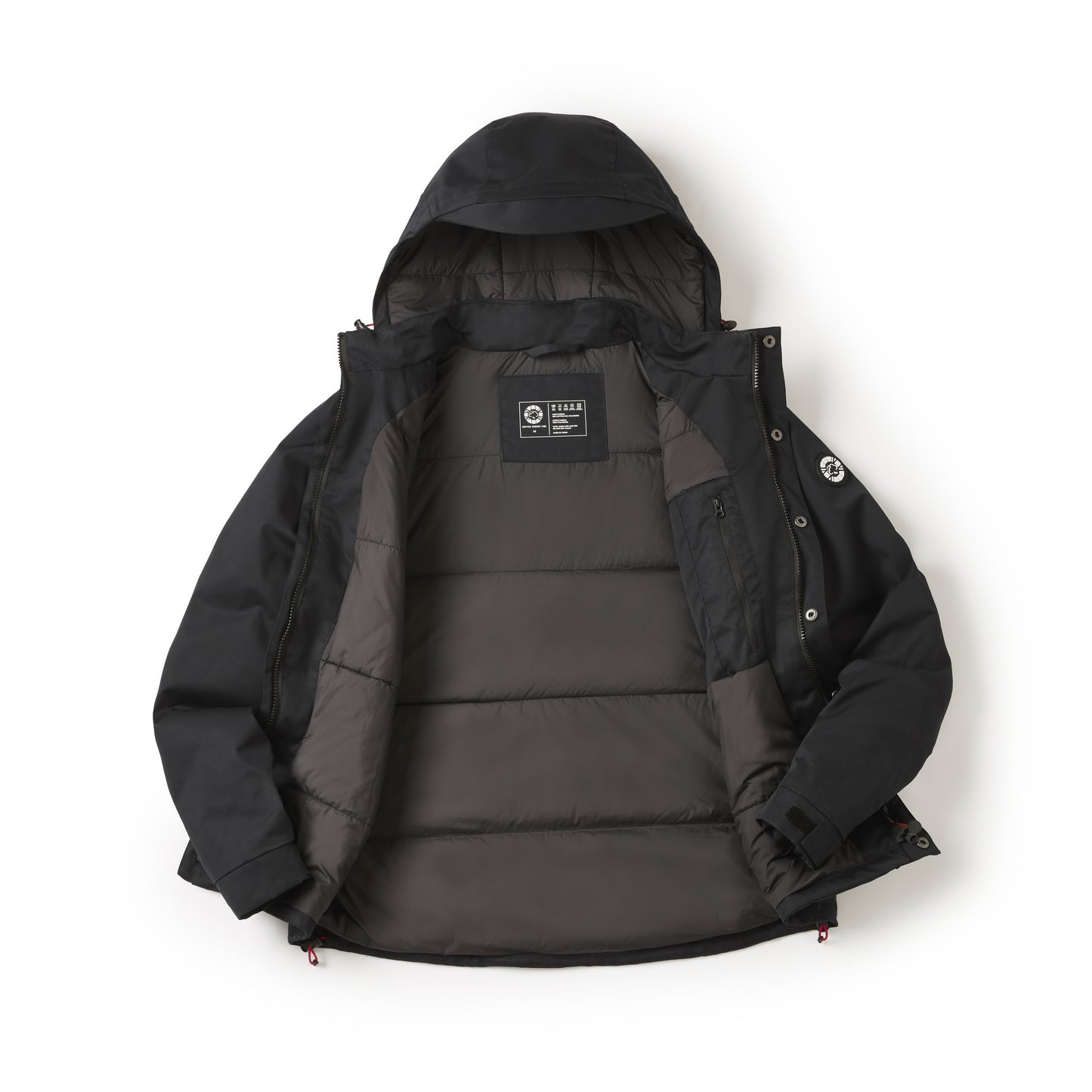 Women's Black Wanderer Performance Waterproof Jacket