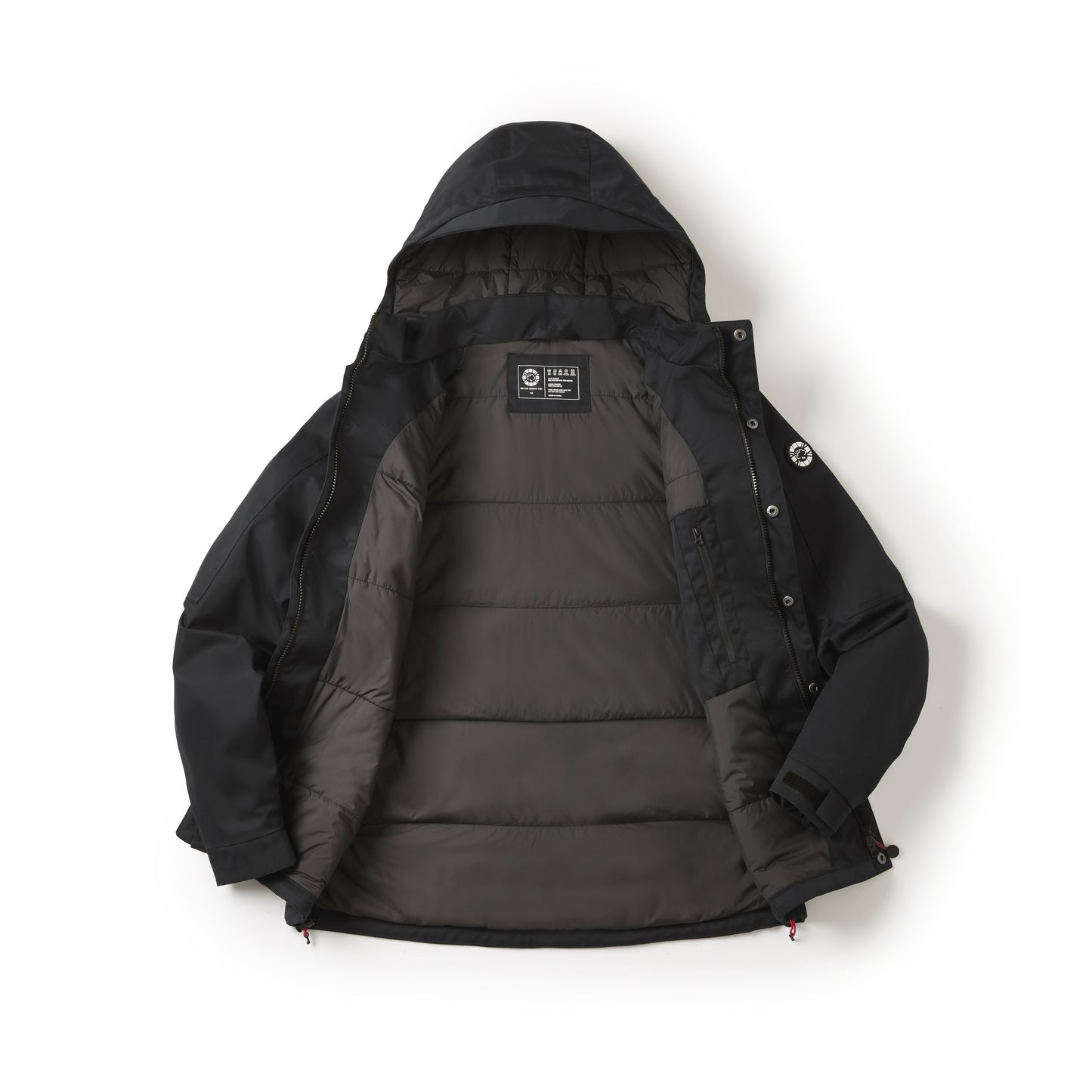 Men's Black Wanderer Performance Waterproof Jacket