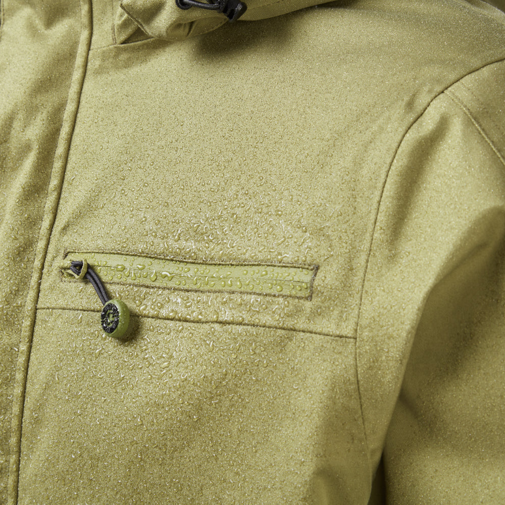 Men's Olive Wanderer Performance Waterproof Jacket