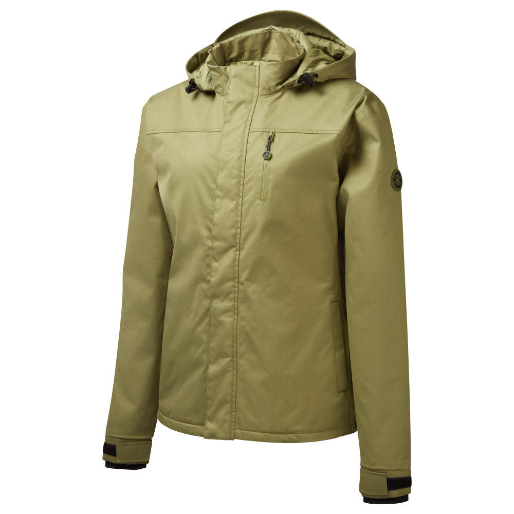 Women's Olive Wanderer Performance Waterproof Jacket