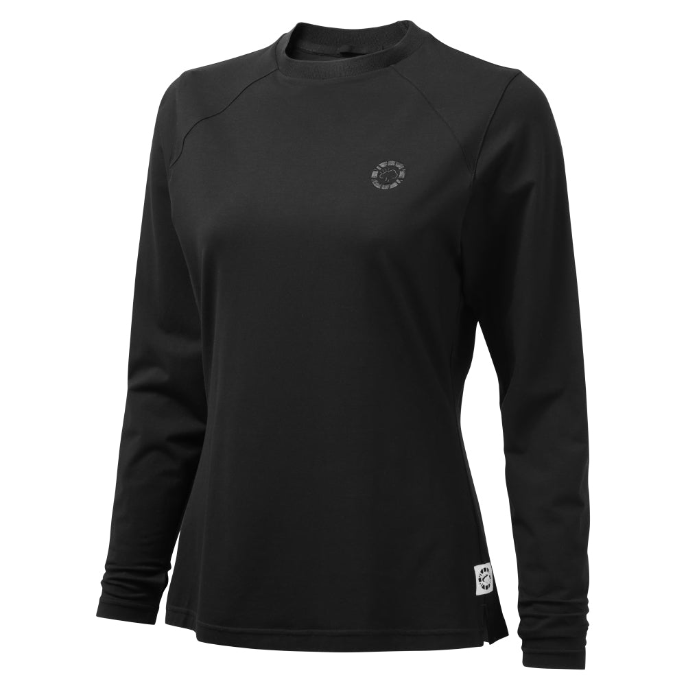 Women's Black Adventurer Long Sleeve Base Layer Top