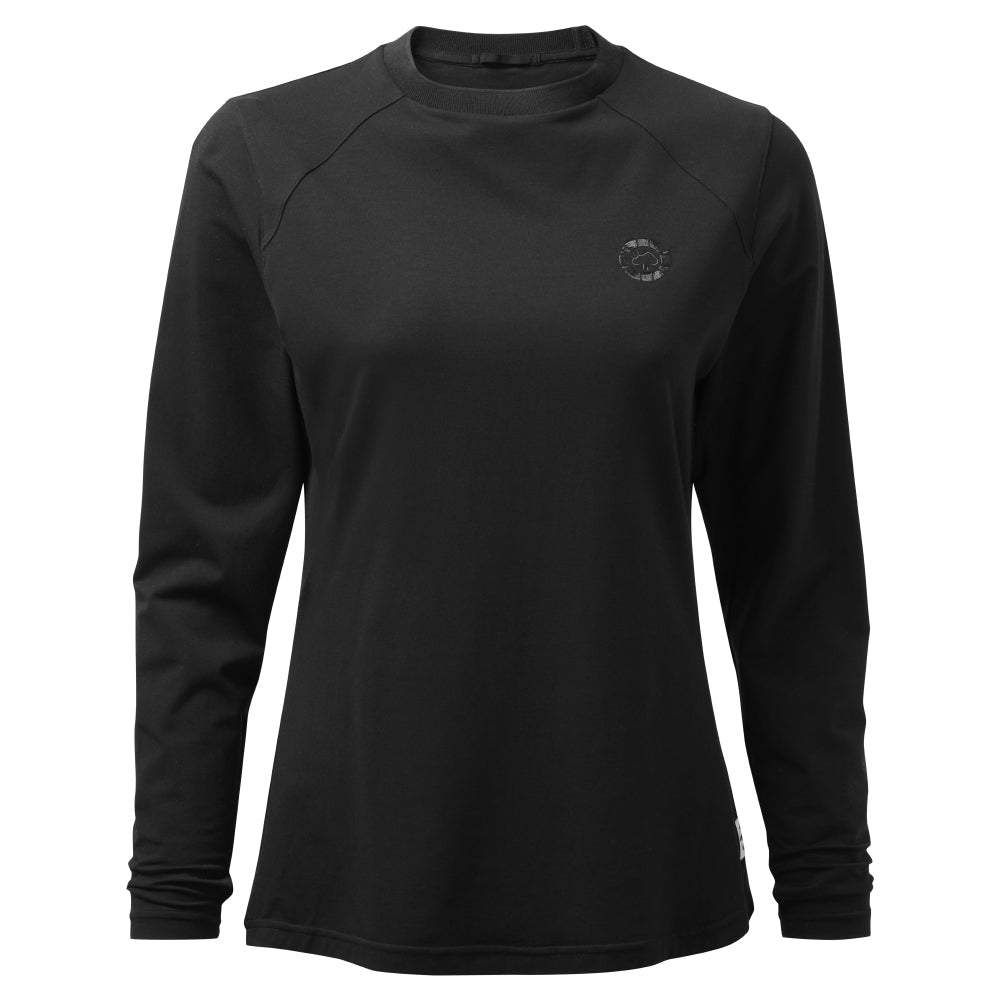 Women's Black Adventurer Long Sleeve Base Layer Top