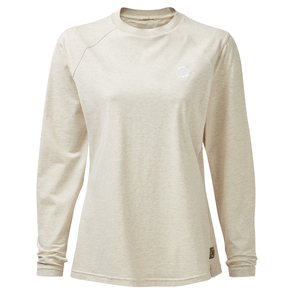 Women's Cream Adventurer Long Sleeve Base Layer Top