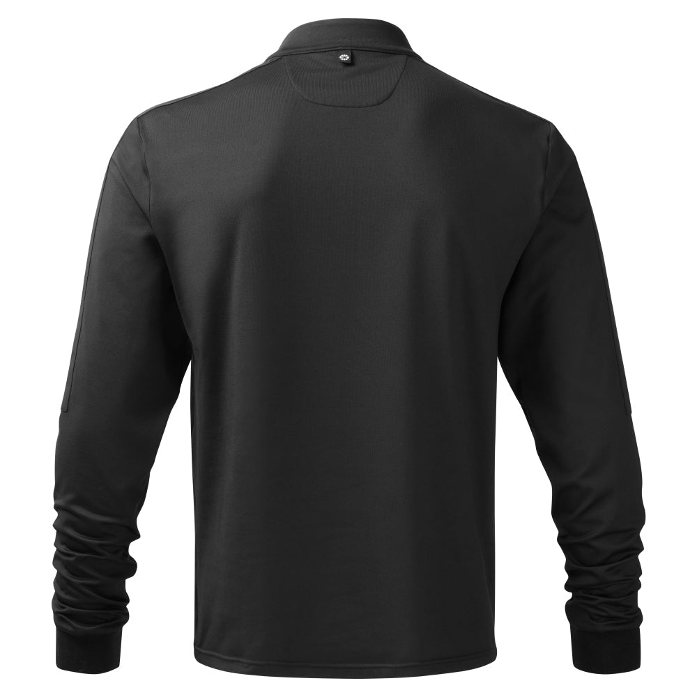 Men's Black Explorer Midlayer Pullover Top