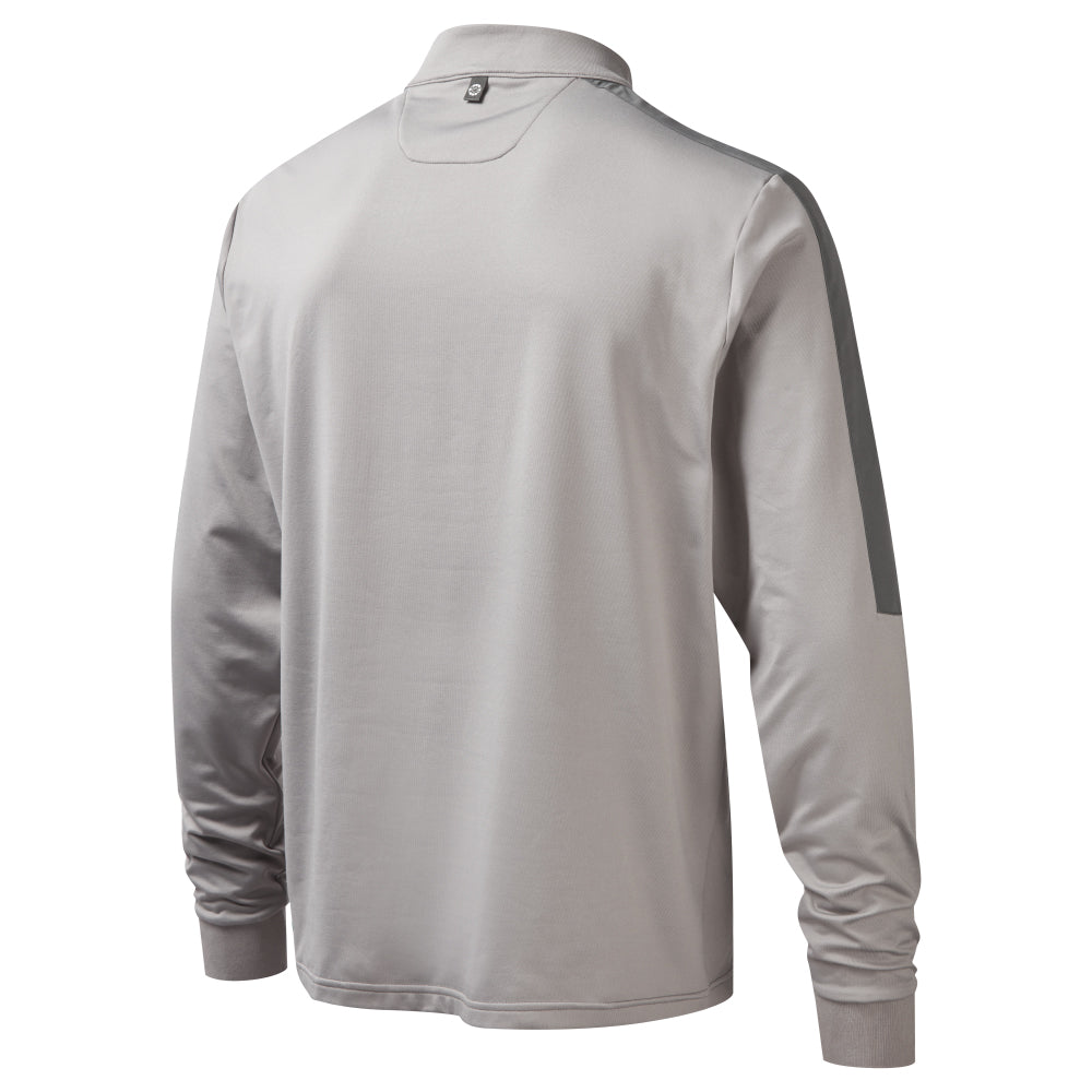 Men's Grey Explorer Midlayer Pullover Top